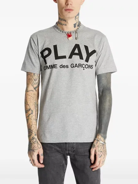 Tricou Comme Des Garcons Play gri