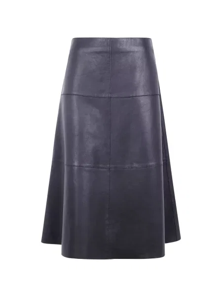 Midi sukně The Jackie Leathers hnědé
