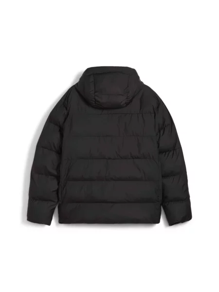 Демісезонна куртка PUMA Poly Puffer Jacket комбінований верх чорний