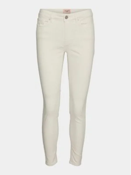Vero Moda Blugi Flash Écru Skinny Fit
