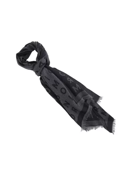 Szal Emporio Armani czarna
