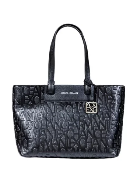 Shopper kabelka Eax černá