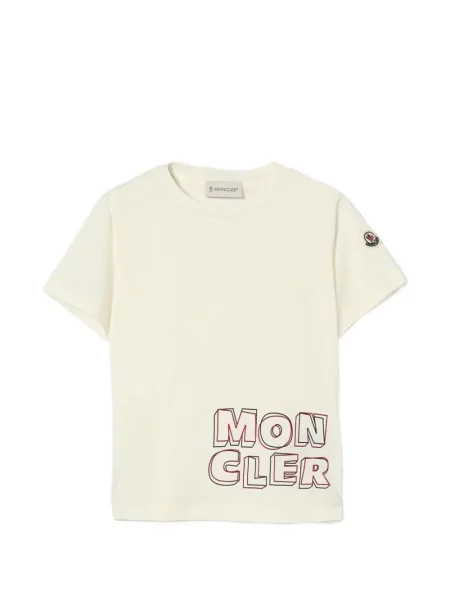 Gyerek póló Moncler Enfant fehér