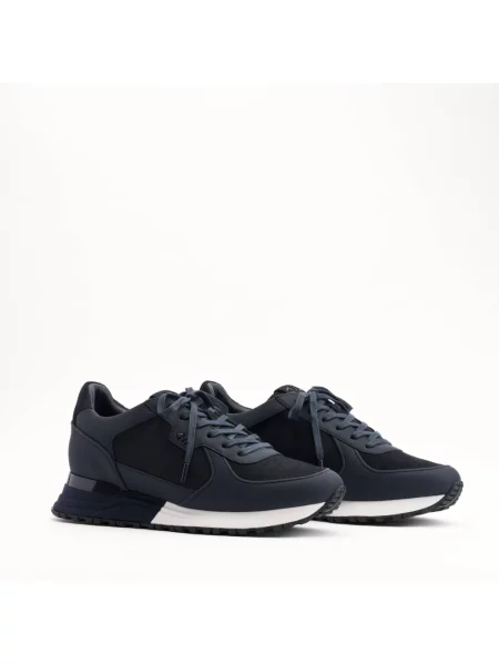 Sneakersy Mallet London niebieskie