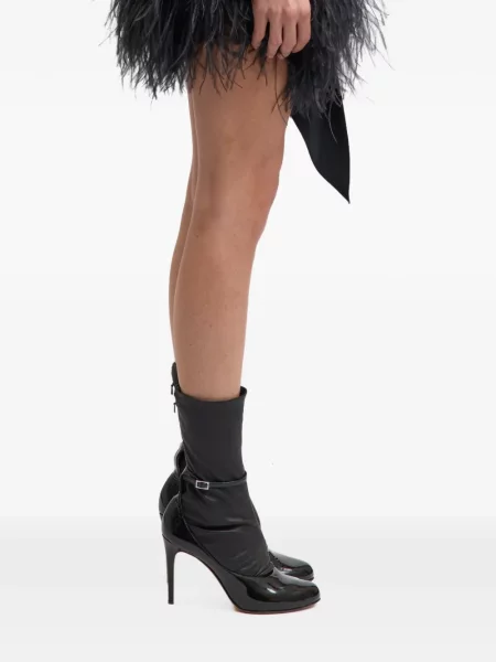 Fusta mini 16arlington cu pene negru