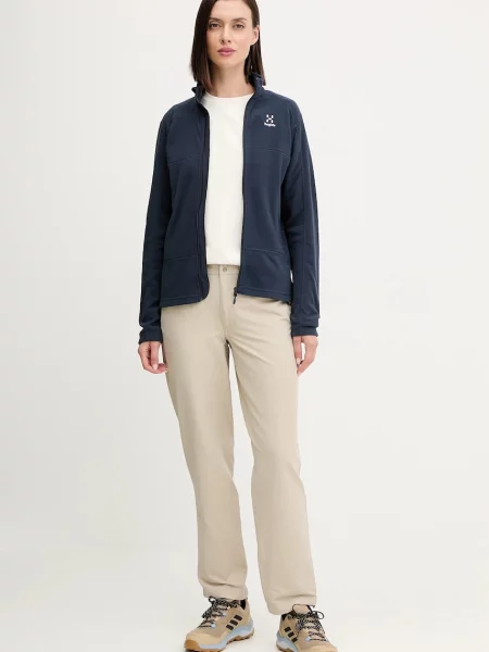 Однотонный свитер Haglofs красный