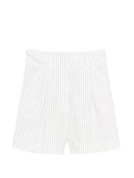 Шорти Patrizia Pepe на райета бяло