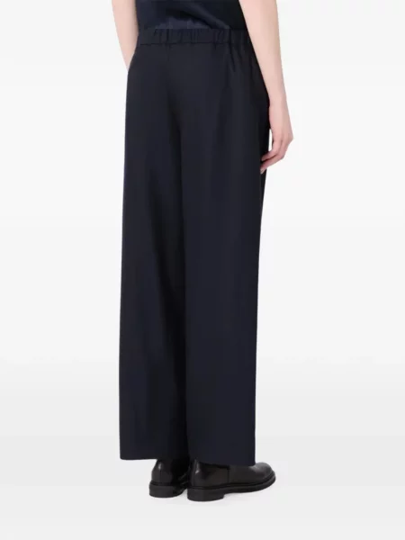 Pantaloni 's Max Mara alergare cu cordon albastru