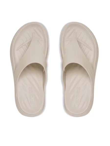 Japonke Crocs Getaway Triangle Flip bež