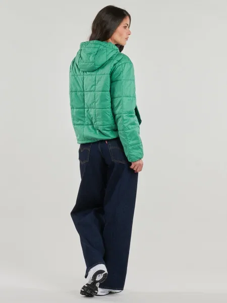 Pulover Patagonia cu glugă verde