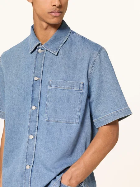 Marc O'polo Džínová Košile Comfort Fit modrá