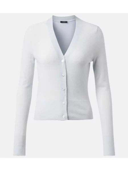 Cardigan Joseph din cașmir albastru