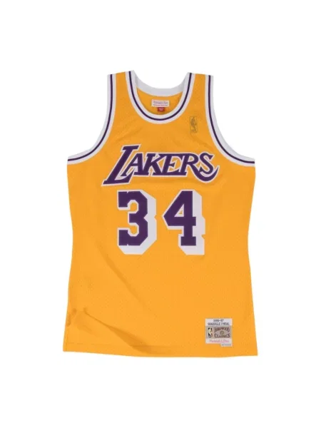 Koszulka Mitchell & Ness żółta