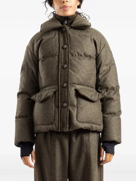 Matlasat geacă Moncler Grenoble verde