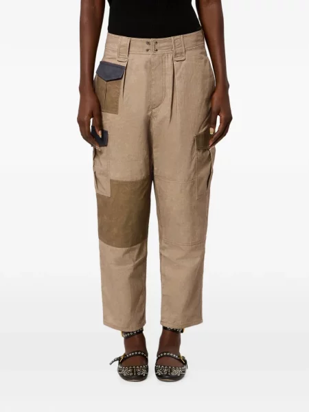 Pantaloni cargo Marant Etoile maro