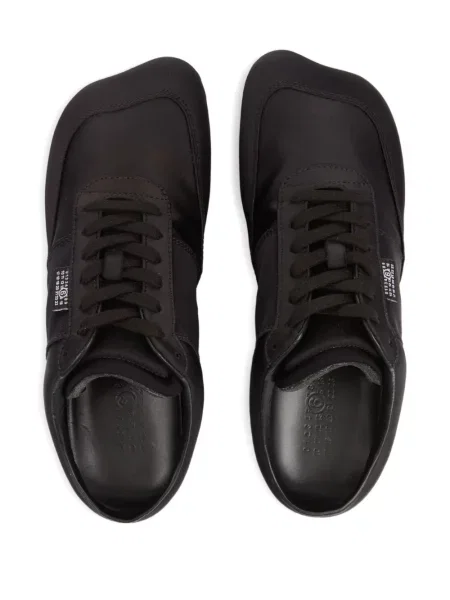 Маратонки Mm6 Maison Margiela с връзки с дантела черно