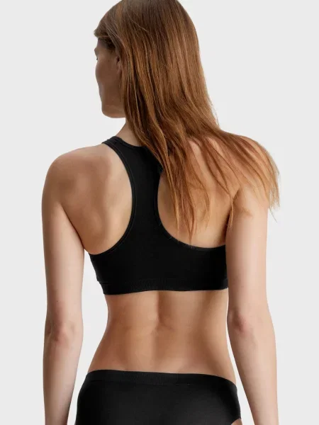 Без подкладки бюстгальтер Calvin Klein черный