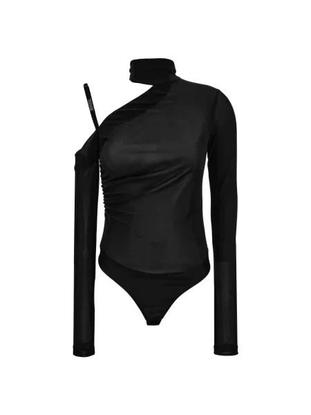 Top Versace Jeans Couture czarny