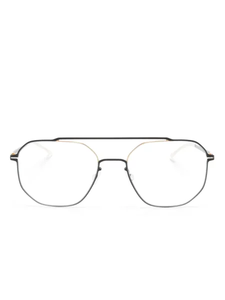 Ochelari de soare Mykita cu imprimeu geometric negru