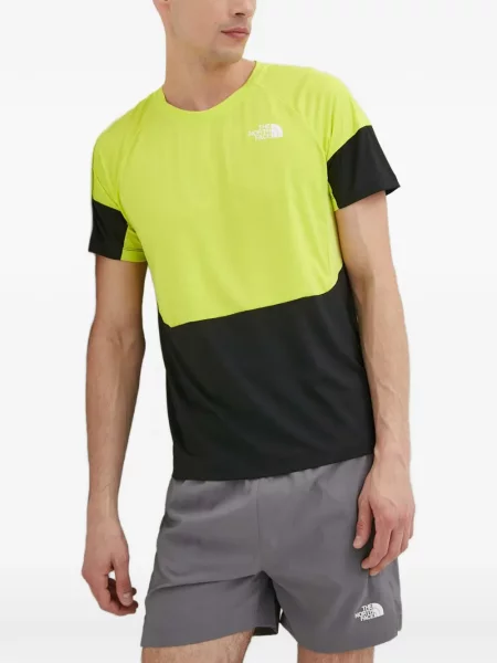 Tricou The North Face cu imagine verde