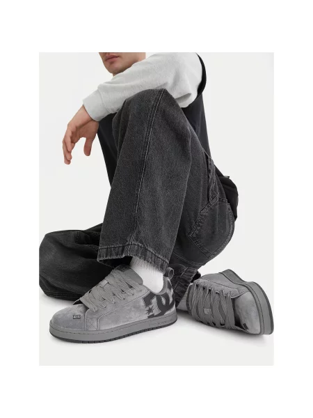 Sneakersy DC Shoes sivá