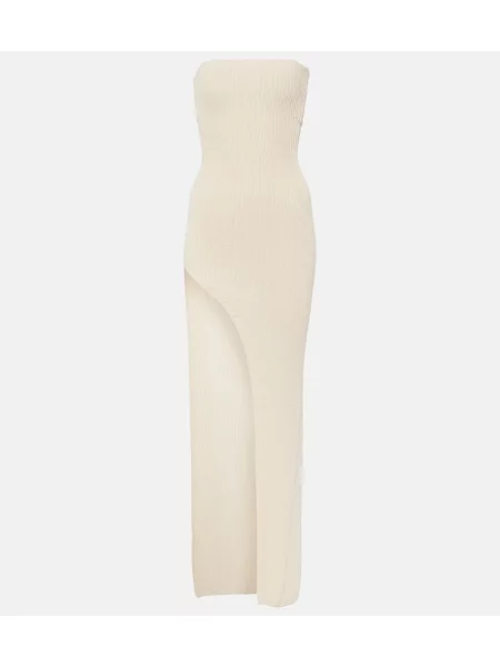 Rochie maxi Aya Muse de costum alb