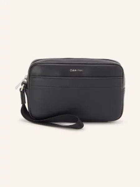 Calvin Klein Toaletní taška RAISED' černá