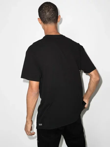 Tricou Ksubi cu decolteu rotund negru