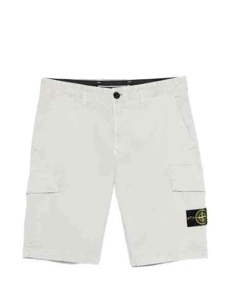 Kraťasy Stone Island s kamínky šedé