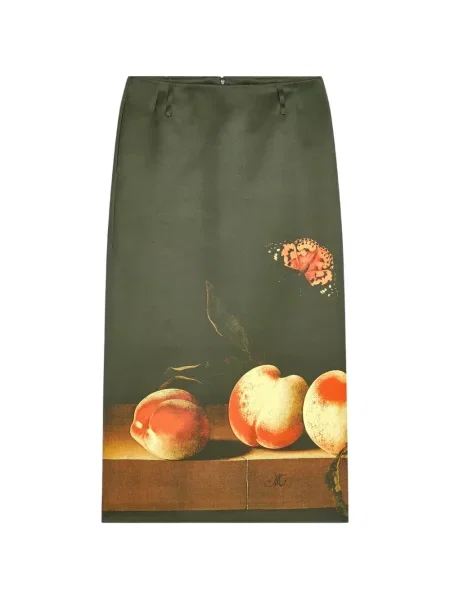 Dugo suknja Dries Van Noten zelena