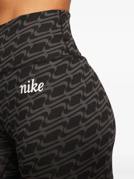 Sportske kratke hlače Nike s cvjetnim printom zelena