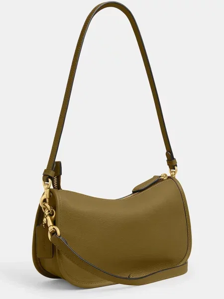 Кожаная сумочка Coach