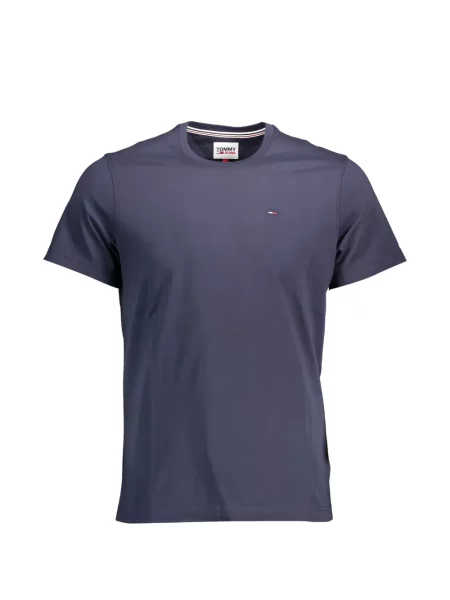 Tricou Tommy Hilfiger cu broderie albastru