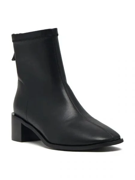 Pinko De piele botine EGIZIA negru