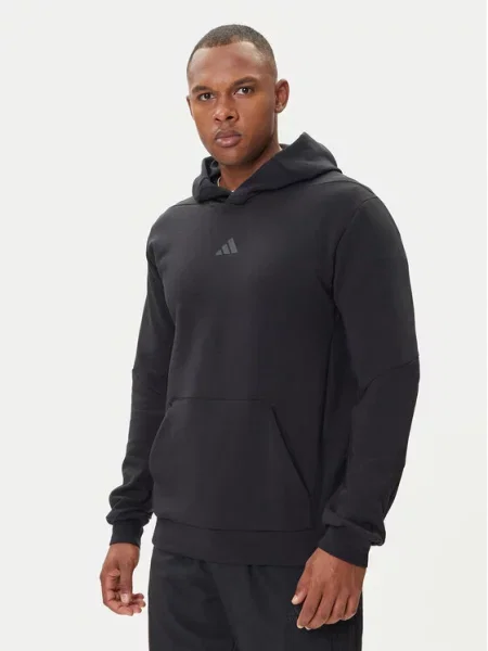 Funkční mikina adidas černá