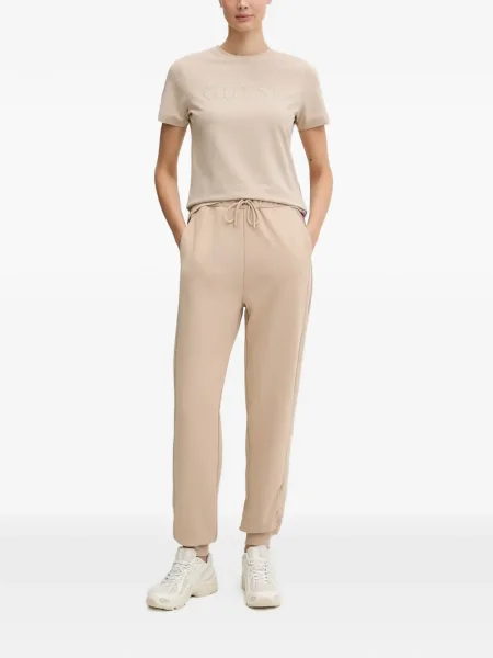 Pantaloni cu șnur Guess cu cordon