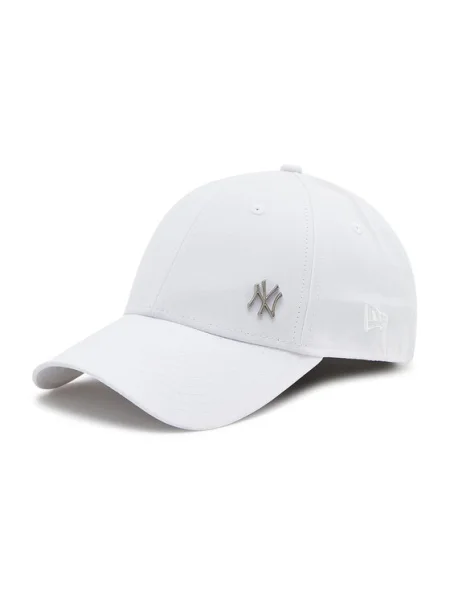 NEW ERA Șapcă Flawless Logo Metall New York Yankees' alb
