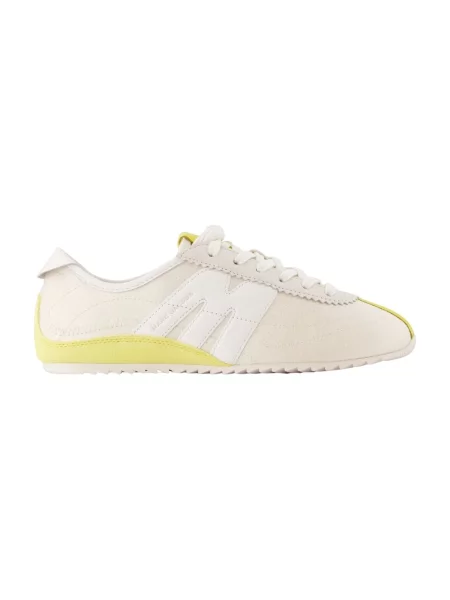 Satynowe sneakersy Marc Jacobs beżowe