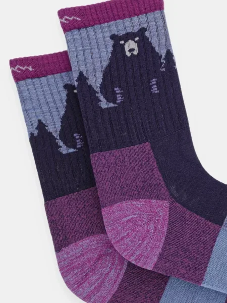 Шкарпетки Darn Tough фіолетовий