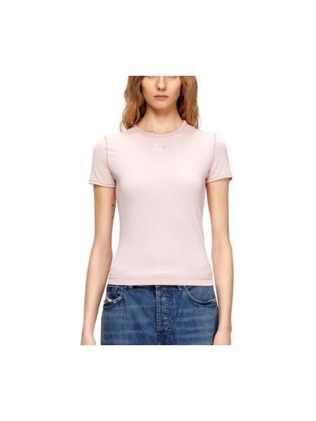 Tricou Diesel roz