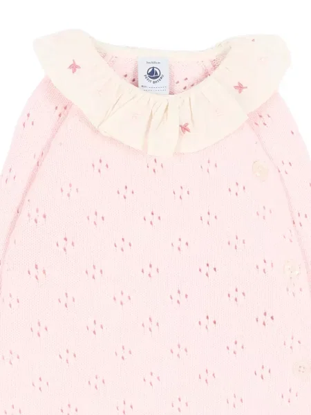 Kombinezon dziecięcy Petit Bateau różowy