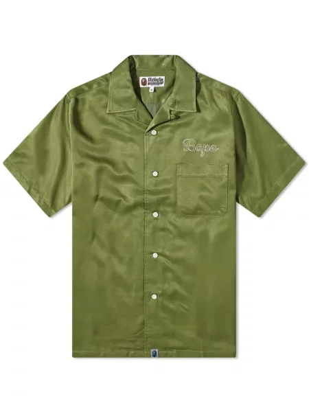 Koszula A Bathing Ape® oliwkowa