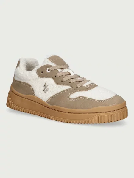 U.S. Polo Assn. sneakers pentru femei bej