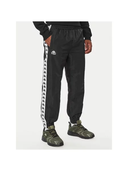 Kappa Sportinės kelnės Orfeo Comfort Fit juoda
