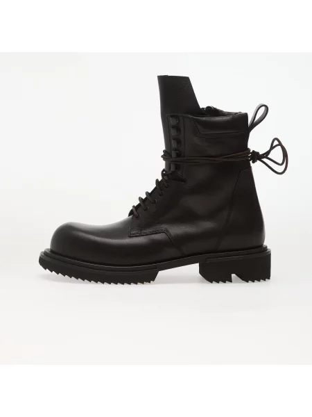 Botine Rick Owens din piele negru