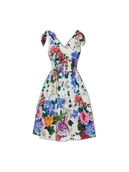 Sukienka Dolce And Gabbana biała
