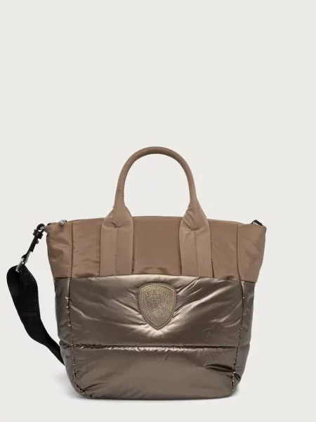 Blauer geantă shopper pentru femei bej