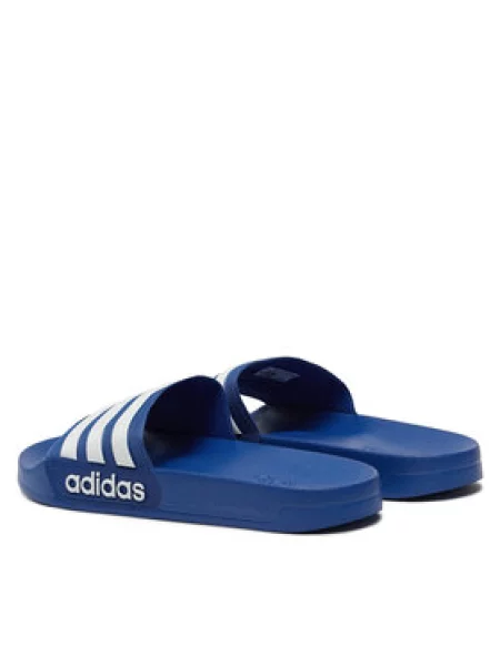 Šľapky adidas modrá