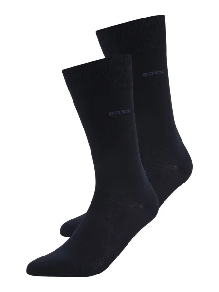 BOSS Orange Nogavice mornarska / temno modra