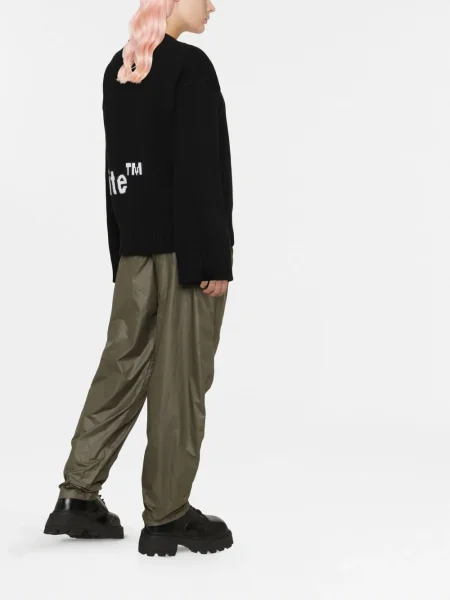 Плетена жилетка Off-white бяло